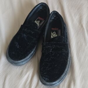 Vans Crushed Velvet Popcush Slipons